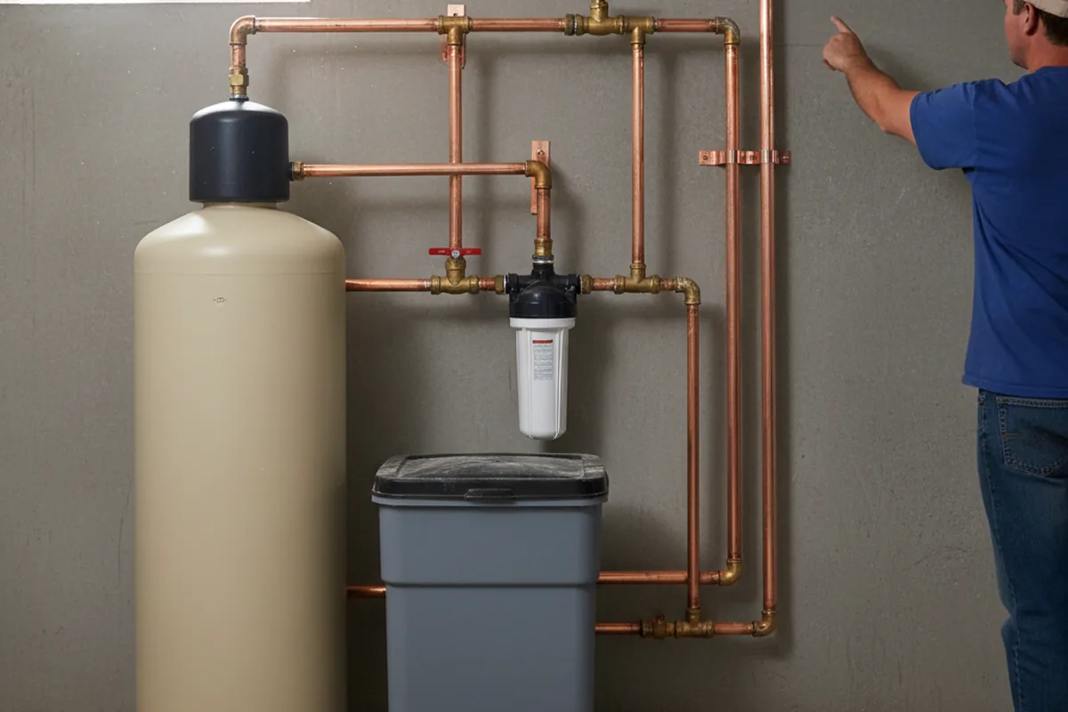 Whole-house water treatment system installed in Montclair